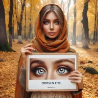 لنز یکساله رنگی اکسیژن آی OXYGEN EYE ساخت کره