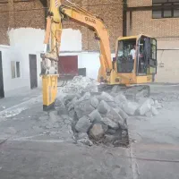 اجاره مینی بیل  وبیل بزرگ همراه پیکور