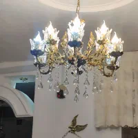 ۴عدد لوستر برنز