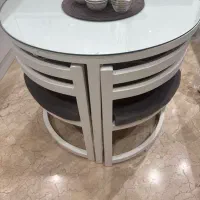 میز نهارخوری کم‌جا ۴نفره