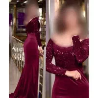 لباس مجلسی ماکسی لیزا