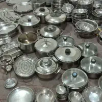 ظروف استیل قدیمی