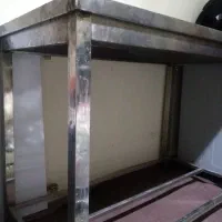 میز کار تمام استیل