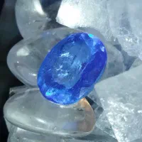 سنگ توپاز آبی لندن و سبز