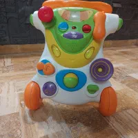 واکر موزیکال دوکاره کودک (واکر و چهارچرخ) weina