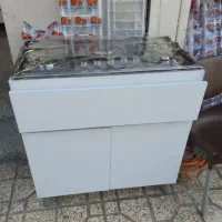 اجاق چوبی دستگیره مخفی و پایه دار
