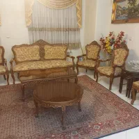 مبل استیل چوب گردو کار اصفهان