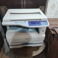 پرینتر شارپ کم کار A3 همراه یک عدد مانیتور ال جی