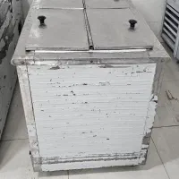 یخچال صندوقی خشک کن الکترواستیل و دستگاه برش