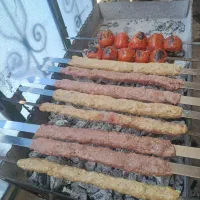 خمیر کوبیده گوشت و مرغ