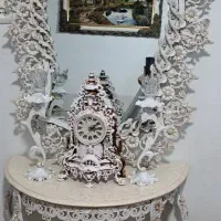 آینه و شمعدان بسیار شیک