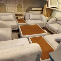 مبل نیومینیمال،همراه با میز جلو مبلی