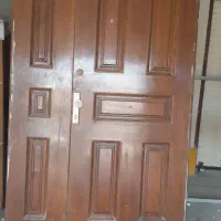 فروش درب چوبی  ورودی با قفل