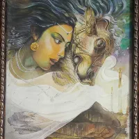 نقاشی بسیار زیبا و ظریف