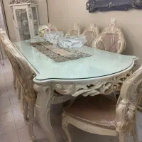 میز نهار خوری پلیمری