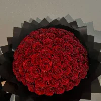 دسته گل روبانی