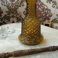 قلیون قدیمی کنده کاری شده