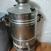 سماور بزرگ هیاتی جنس زخیم قدیمی
