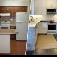 تغییر رنگ کابینت با بهترین متریال
