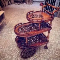 میز بار تمام چوب راش