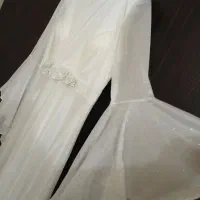 پیرهن مجلسی سفید شاین سایز ۴۰ تا ۴۴