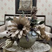 گلدان گل مصنوعی