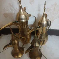 قلیان دله قهوه جوش برنجی برنزکلکسیون ظروف آشپزخانه