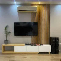 کد ۳۰۳ تولیدی میز تلویزیون دیواری و پایه دار زمینی