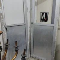 2عدد درب آلومینیومی 2در76چپ و است بازشو