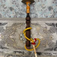 پایه قلیان پرتغال نعنا چوب گردو