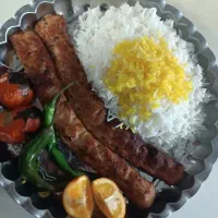 غذا آماده خان بابا  با برنج ایرانی