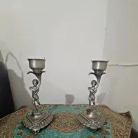 یک جفت شمعدان نو نو