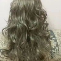 کلاه گیس بلوند زیتونی