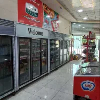 یخچال و قفسه فروشگاه