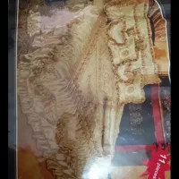 تشک پنبه ای یکنفره نو روکش تخت۱۲تکه جنس ساتن مخمل
