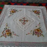 ۶ عدد رویه پشتی گل برجسته
