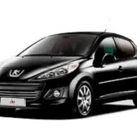 ۲۰۷ سقف فلزی موتور TU5 رنگ مشکی