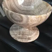 کاسه میوه خوری سنگی مرمر زیبا