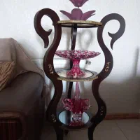 میز سه طبقه کنار مبلی