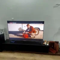 زیر تلویزیونی جدید و سالم دو تیکه