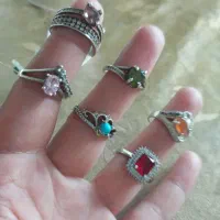 انگشترهای نقره، الکساندریت