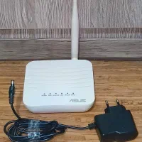 مودم ASUS DSL-N10S با کابل تلفن و آداپتور اصلی