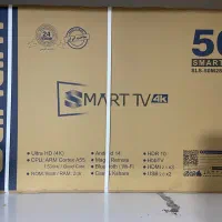 تلویزیون هوشمند صنام50اینچ4k استثنایی