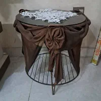 میز عسلی ۲ عدد با گلدون ها