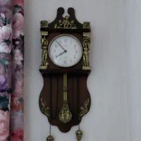 ساعت آنجل چوبی
