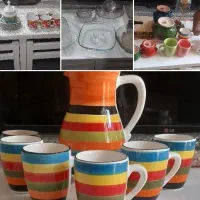 تعدادی ظروف نو اک و در حد نو