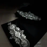 جواهردوزی روی انواع لباس