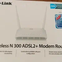 مودم روتر نو ADSL2 Plus N300 دی لینک DSL-2750U
