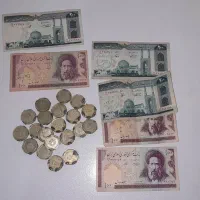 اسکناس های قدیمی و سکه های قدیمی