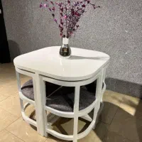 میز نهار خوری ۴ نفری  کمجا کد ۸۷ه۵۴ تولیدی میلاد